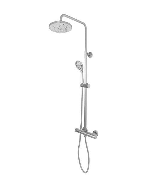 Душевая система Orange Thermo T02S3-912cr c термостатом, хром